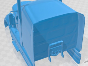 International Lonestar 2015 Printable Cabin Truck 3D 打印模型