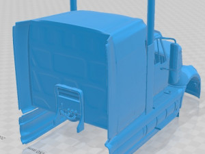 International Lonestar 2015 Printable Cabin Truck 3D 打印模型