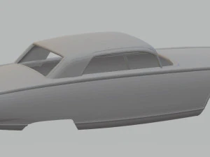 turbine 1963 printable body car 3D Print Model