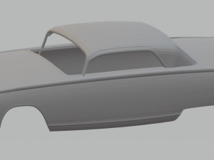 turbine 1963 printable body car Modello di stampa 3D