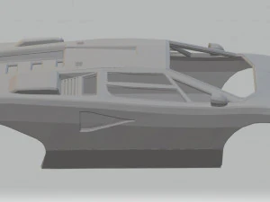 lamborghini countach printable body car 3D Print Model