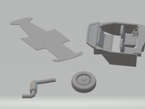 porsche 356 c printable car 3D Print Model