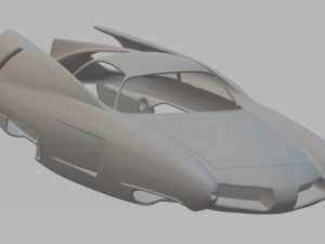 alfa romeo bat 7 printable body car Model Cetak 3D