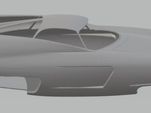 alfa romeo bat 7 printable body car 3D Print Model