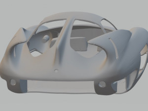 alfa romeo bat 7 printable body car 3D Print Model