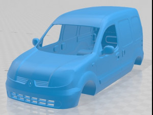 Renault kangoo printable body van 3D Print Model