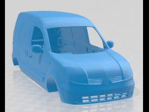 Renault kangoo printable body van 3D Print Model