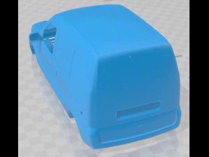 Renault kangoo printable body van 3D Print Model