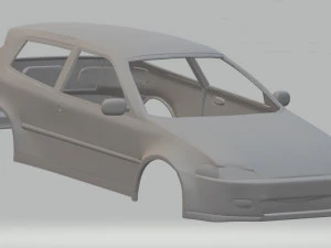 carrozzeria stampabile honda civic 1992 Modello di stampa 3D