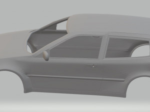 honda civic 1992 printable body car 3D Принт Модель