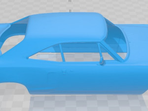 coronet hardtop coupe 1970 printable body car 3D 프린트 모델