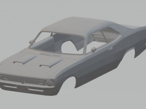 dodge demon 1971 printable body car Model do druku 3D