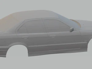320i printable body car 3D Print Model