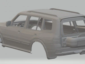 mitsubishi pajero printable body car 3D Print Model