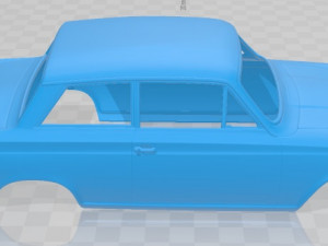 lotus cortina 1963 printable body car Modelo de impresión 3D