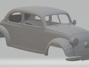 mercedes benz 170 h printable body car 3D Print Model
