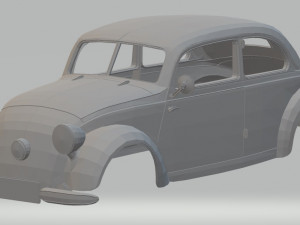 mercedes benz 170 h printable body car 3D Print Model