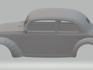 mercedes benz 170 h printable body car 3D Print Model