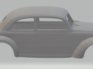 mercedes benz 170 h printable body car 3D Print Model