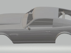 aston martin vantage v8 printable body car 3D प्रिंट मॉडल