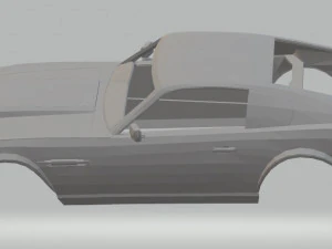 aston martin vantage v8 printable body car 3D Print Model