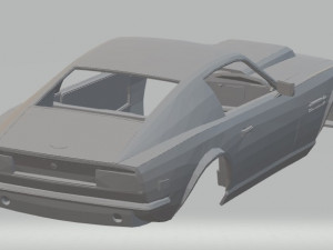 aston martin vantage v8 printable body car 3D प्रिंट मॉडल