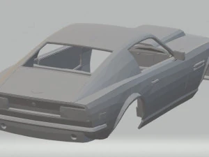 aston martin vantage v8 printable body car 3D Print Model