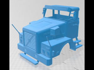 volvo n10 printable cabin truck 3D Print Model