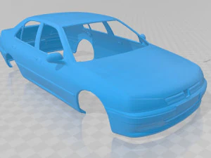 peugeot 406 printable body car 3D Print Model