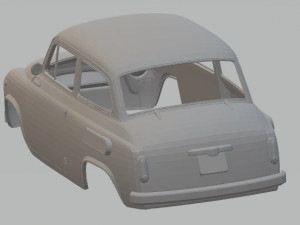 zaz 965 printable body car Modèles 3D en vedette