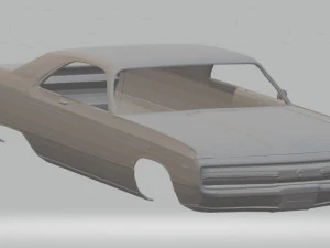 300 1970 printable body car 3D Print Model