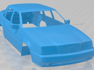 Volvo 850 Sedan 1992 Printable Body Car 3D Принт Модель
