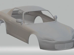 Carrozzeria stampabile Honda S2000 Modello di stampa 3D