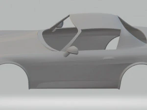 honda s2000 printable body car 3D Print Model