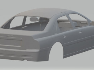 volvo s80 2004 printable body car Modèles 3D en vedette