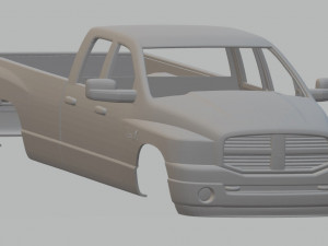 ram 3500 printable body truck 3D प्रिंट मॉडल