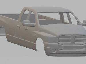 ram 3500 badan truk yang dapat dicetak Model Cetak 3D