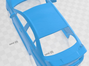 mitsubishi lancer evolution x 2009 printable body car Modèles 3D en vedette