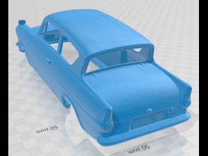 Anglia saloon 2 door 105e 1967 printable body car 3D-Druckmodell