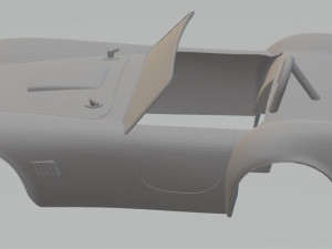 Shelby Cobra 427 Printable Car 3D 프린트 모델