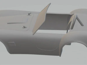 Shelby Cobra 427 Printable Car 3D Print Model