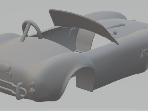 Shelby Cobra 427 Printable Car 3D 프린트 모델