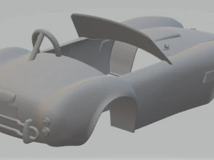Shelby Cobra 427 Printable Car 3D Print Model