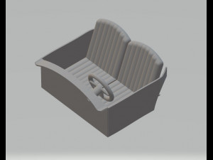 Shelby Cobra 427 Printable Car 3D 프린트 모델