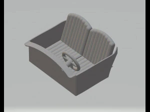 Shelby Cobra 427 Printable Car 3D Print Model