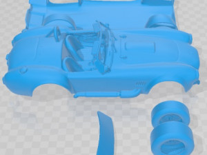 Shelby Cobra 427 Printable Car 3D 프린트 모델