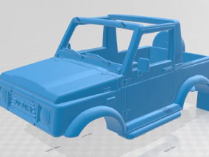 suzuki samurai convertible printable car 3D Print Model