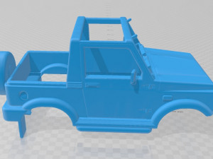 suzuki samurai convertible printable car Modelo de Impressão 3D