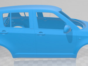 suzuki swift printable body car 3D Принт Модель