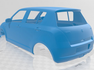 suzuki swift printable body car 3D Принт Модель